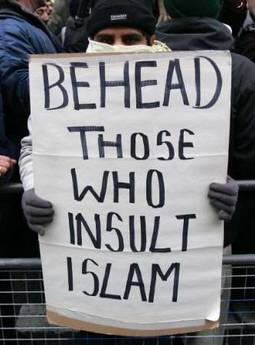 Muslim terrorist in the U.K. openly calling for murder